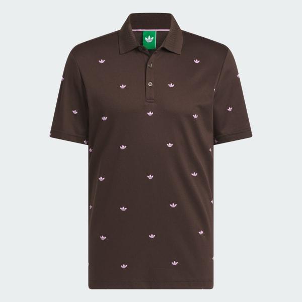 Originals Printed Trefoil Polo Shirt by ADIDAS Originals Printed Trefoil Polo Shirt by ADIDAS