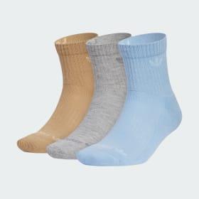 Originals Trefoil 2.0 3-Pack High Quarter Socks by ADIDAS