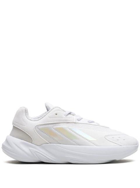 Ozelia J "Triple White" sneakers by ADIDAS