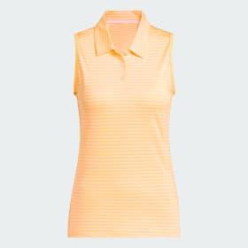 PERFORMANCE STRIPE SLEEVELESS POLO Shirt by ADIDAS
