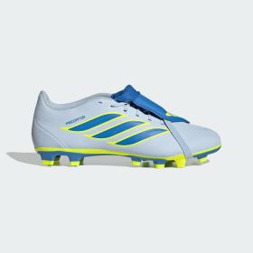 PREDATOR CLUB Fold-Over Tongue Firm Ground/Multi Ground Soccer Cleats by ADIDAS