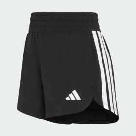 Pacer Workout Woven High Rise Shorts by ADIDAS