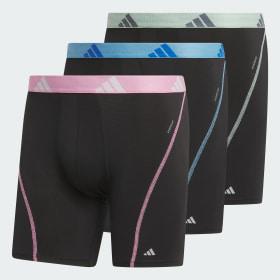 Performance Mesh Graphic Boxer Briefs 3-Pack by ADIDAS