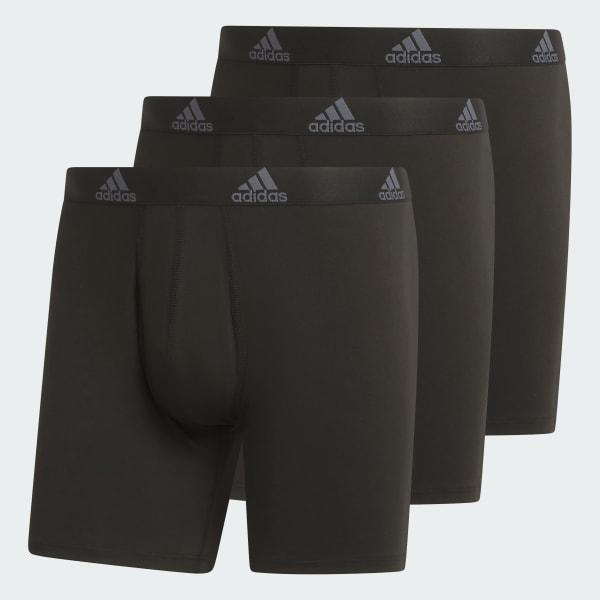 Performance Mesh Graphic Boxer Briefs 3-Pack by ADIDAS