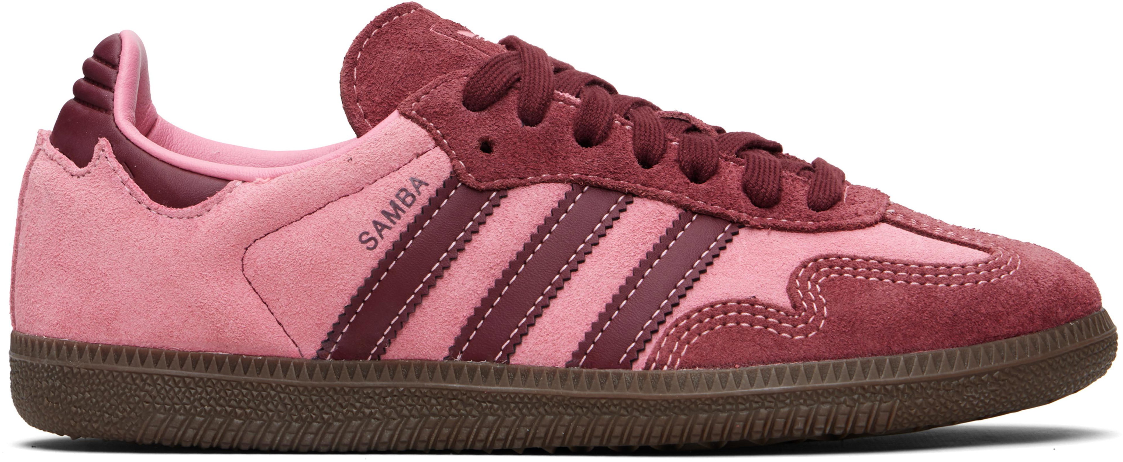 Pink Samba OG Sneakers by ADIDAS