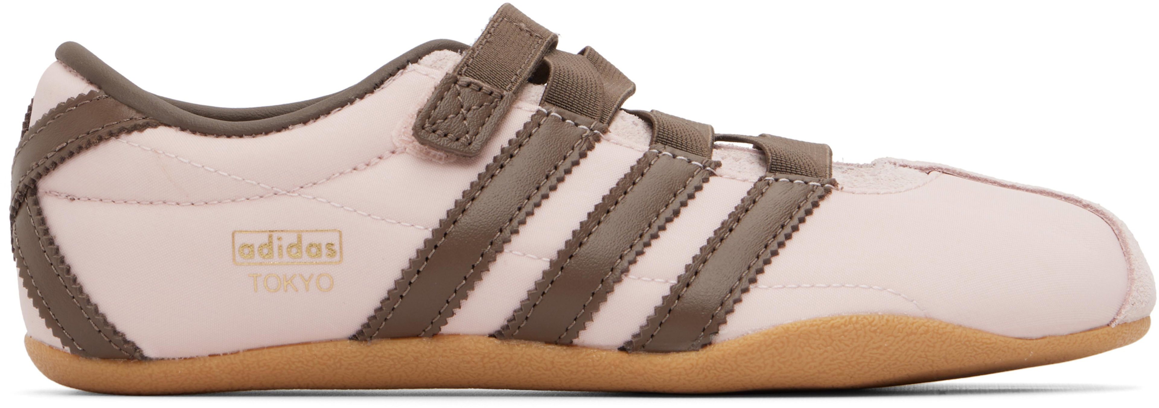 Pink Tokyo Mary Jane Sneakers by ADIDAS