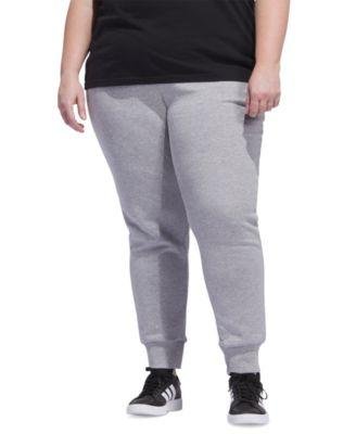 Plus Size Cotton French Terry Sweatpants by ADIDAS