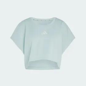 Power Workout Cropped Boxy 3-Stripes Tank by ADIDAS