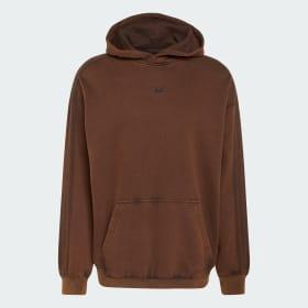 Premium Essentials Retro Washed Hoodie by ADIDAS