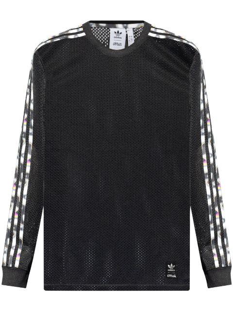Pride 3-Stripe mesh T-shirt by ADIDAS