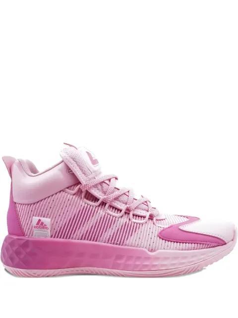 Pro Boost Mid "Pink" sneakers by ADIDAS