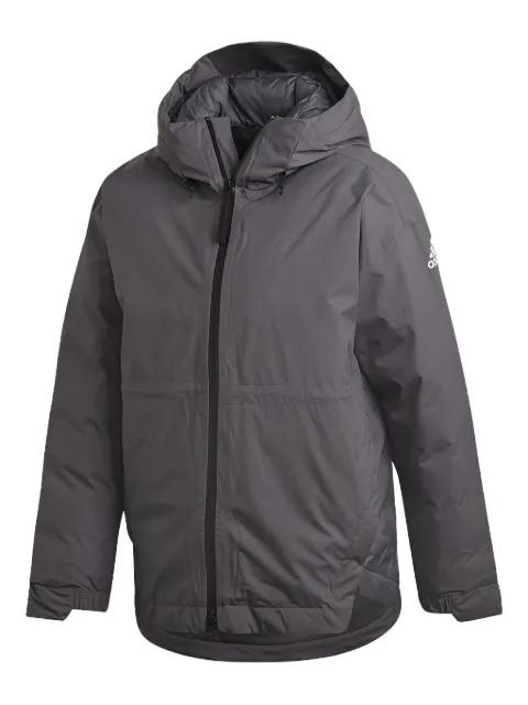 RAIN.RDY hoodied stripe jacket by ADIDAS