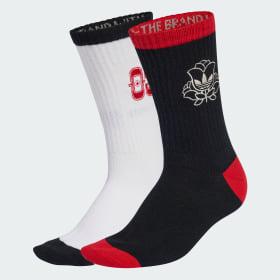 ROSES CREW SOCKS 2 PAIRS by ADIDAS