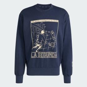 Real Madrid Heritage Crew Sweat by ADIDAS
