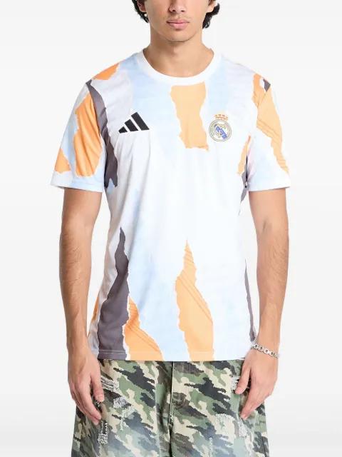 Real Madrid's 24/25 Pre-Match T-shirt by ADIDAS