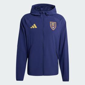 Real Salt Lake Tiro Tech Full Zip Windbreaker by ADIDAS
