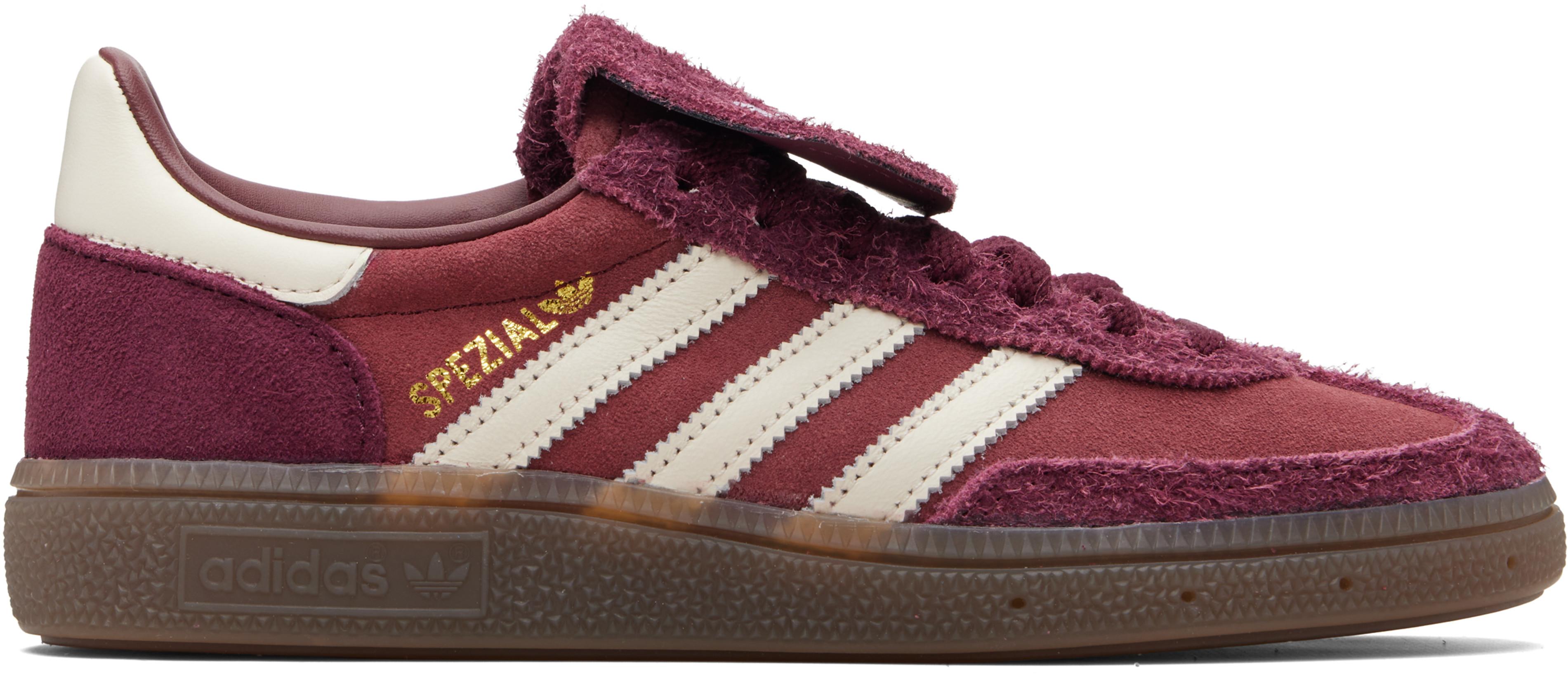 Red Handball Spezial LT Sneakers by ADIDAS