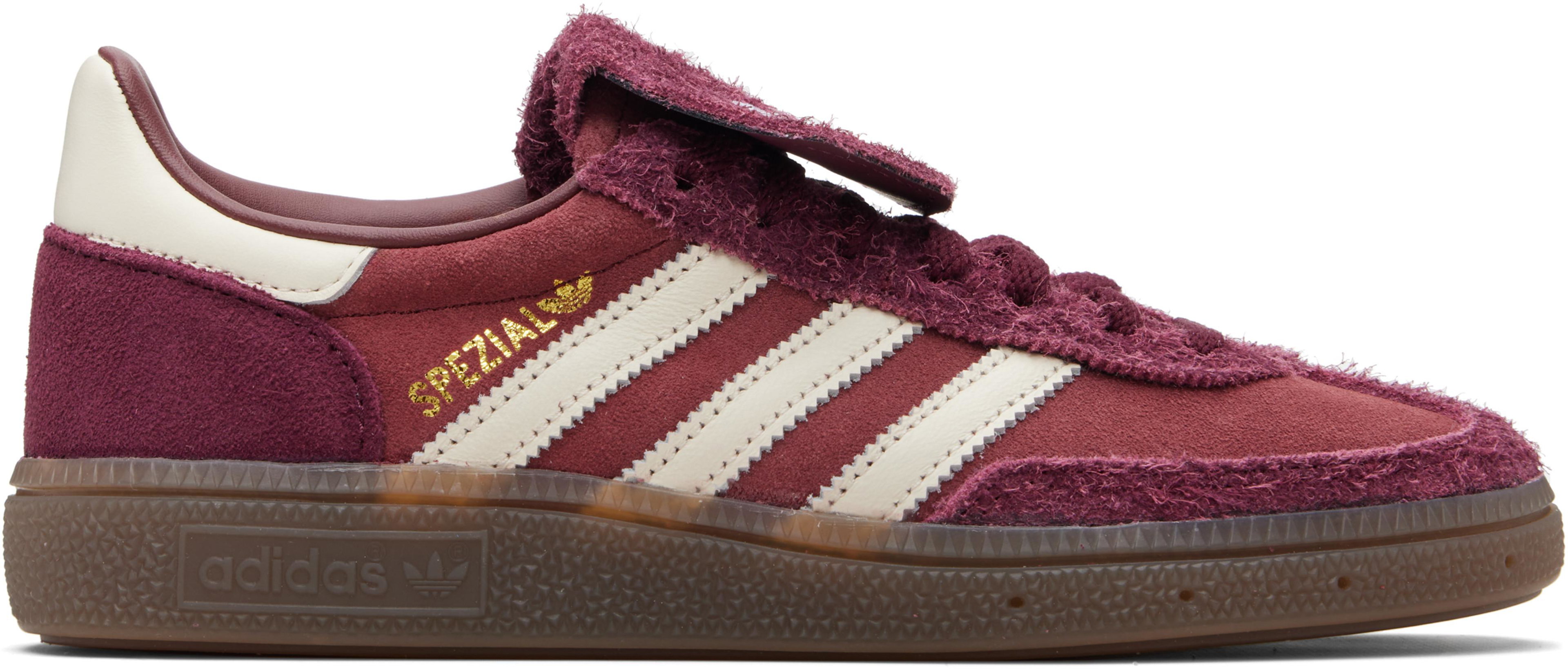 Red Handball Spezial LT Sneakers by ADIDAS