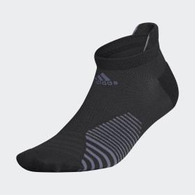 Run Tabbed No-Show Socks by ADIDAS
