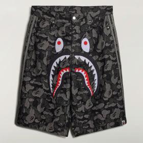 SHARK DENIM JORTS BAPE® by ADIDAS