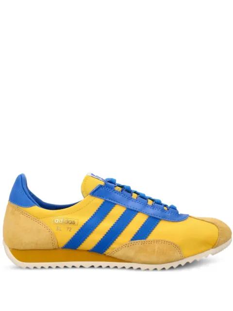 SL 72 suede-panelled sneakers by ADIDAS