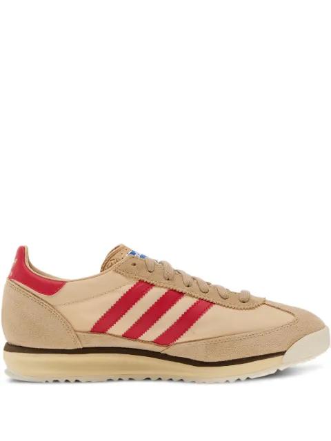 SL 72 three-stripe panelled sneakers by ADIDAS