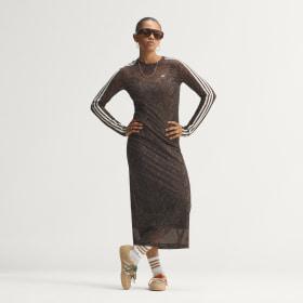 SNAKE PRINT MAXI DRESS by ADIDAS