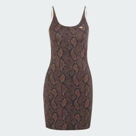 SNAKE PRINT MINI DRESS by ADIDAS