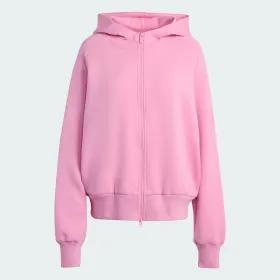 SOFT LUX FULL-ZIP HOODIE by ADIDAS
