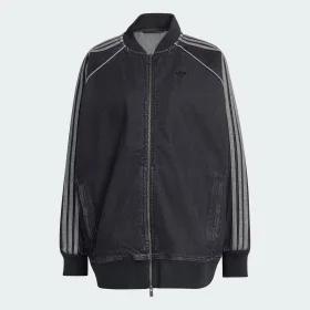 SST OVERSIZED DENIM TRACKTOP by ADIDAS