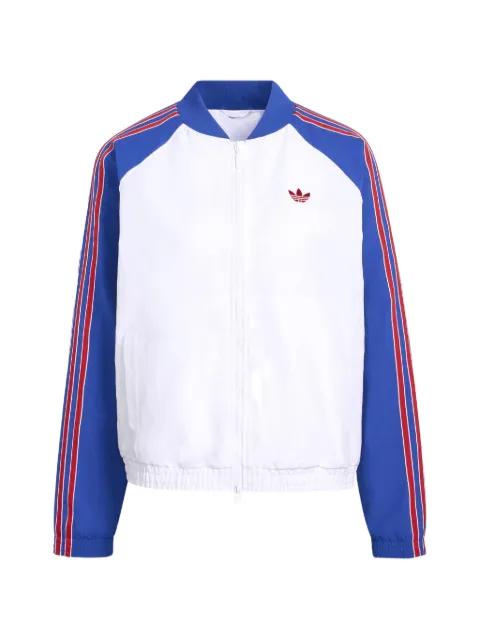 SST stripe-detail track jacket by ADIDAS