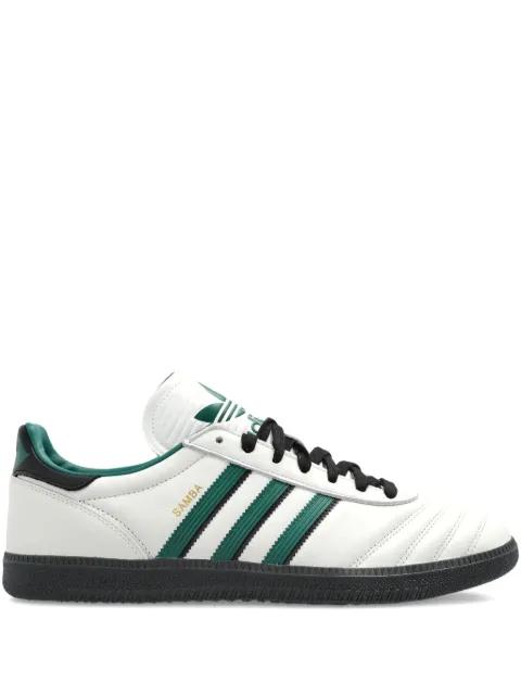 Samba Classic "White/Green" sneakers by ADIDAS