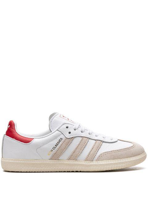 Samba "Kith Classics Program White Red" sneakers by ADIDAS