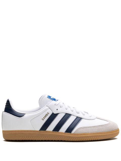 Samba OG "Cloud White/Night Indigo/Gum" sneakers by ADIDAS