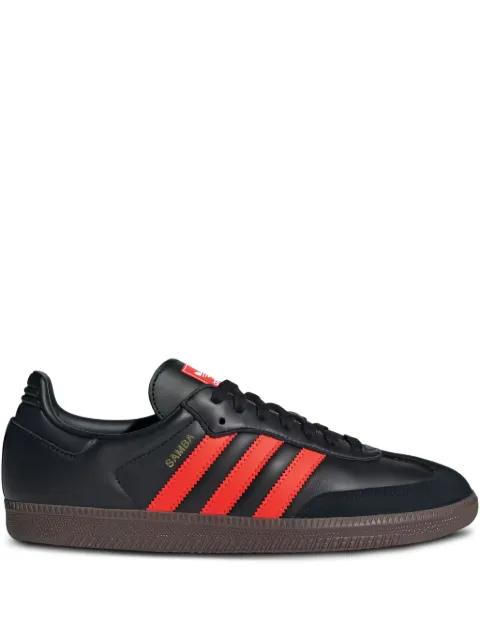 Samba OG "Core Black/Impact Orange" sneakers by ADIDAS
