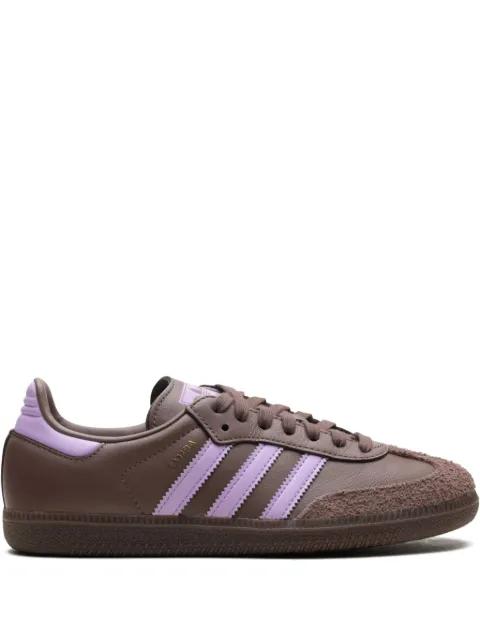 Samba OG "Earth Strata Purple Glow" sneakers by ADIDAS
