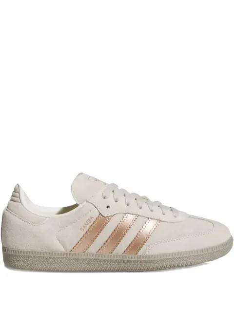 Samba OG metallic stripe sneakers by ADIDAS