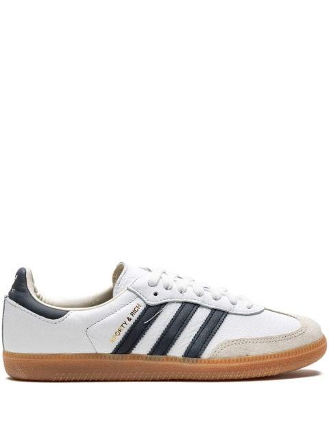 Samba "Sporty & Rich - White/Black" sneakers by ADIDAS