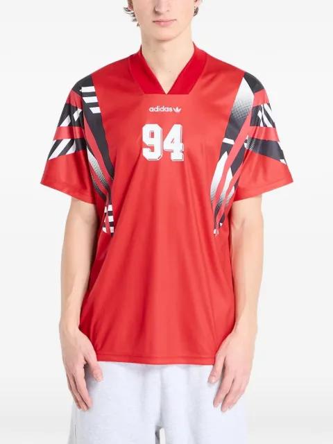 Santiago V-neck jersey T-shirt by ADIDAS