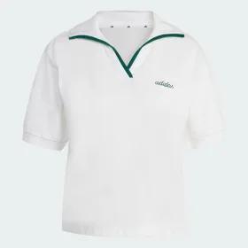 Seasonal Essentials Colorpop Polo with Embroidered Graphic by ADIDAS