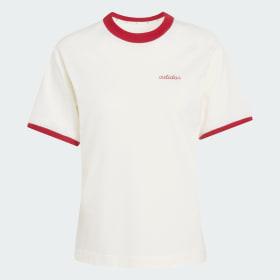 Seasonal Essentials Colorpop T-Shirt with Embroidered Graphic by ADIDAS Seasonal Essentials Colorpop T-Shirt with Embroidered Graphic by ADIDAS
