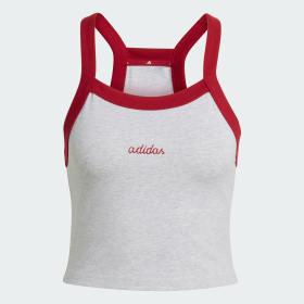 Seasonal Essentials Colorpop Tank with Embroidered Graphic by ADIDAS