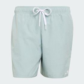 Seersucker Stripy Swim Shorts 5-Inch by ADIDAS