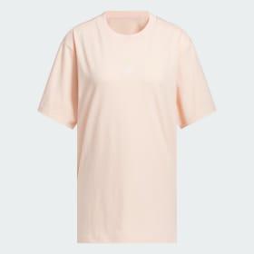 Small Logo Tee (Plus Size) by ADIDAS