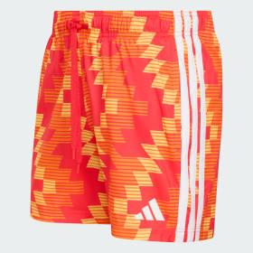 Soccer-Inspired Graphic Swim Shorts 5 Inch by ADIDAS