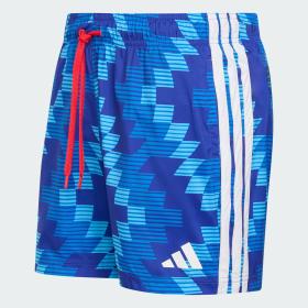 Soccer-Inspired Graphic Swim Shorts 5 Inch by ADIDAS