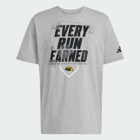 Southern Miss Golden Eagles Every Run Earned Graphic T-Shirt by ADIDAS