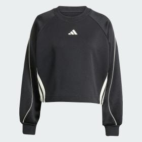 Stadium 3-Stripes Crewneck Sweatshirt by ADIDAS