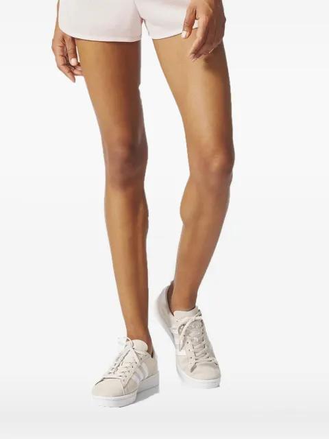 Stadium 3-stripe "Icey Pink/White" shorts by ADIDAS