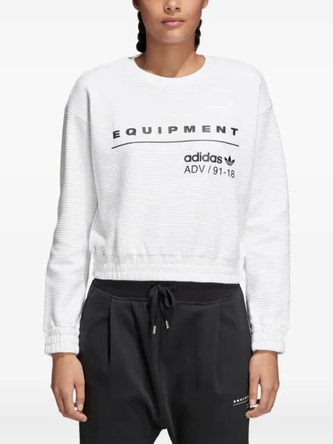 Stadium Originals EQT "White" sweatshirt by ADIDAS